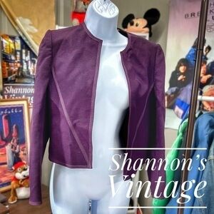 Louis Feraud VNTG 1980s Made in West Germany sz 34 (small) cropped jacket A3